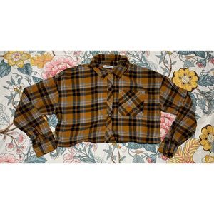 Cropped flannel